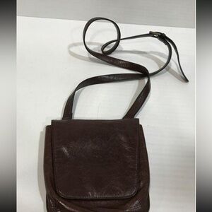 Women’s Hobo International Small Brown Leather Crossbody Bag